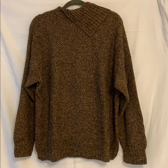 Dress Barn Woman 22/24W Fold Over Neck Sweater - Picture 3 of 7